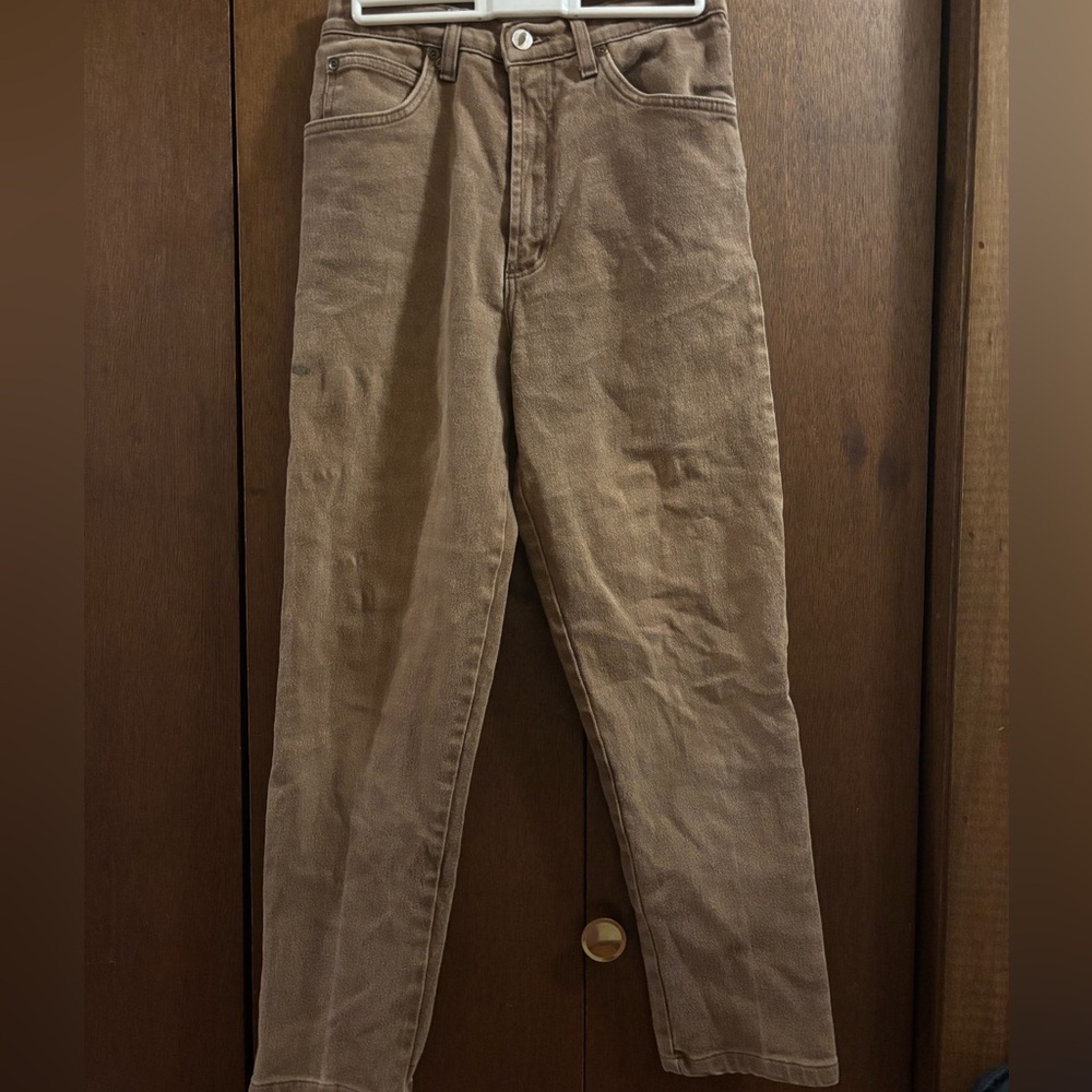 Brown Eye jeans, size 6